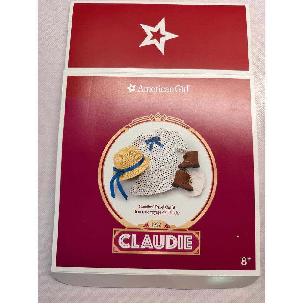 American Girl EMPTY BOX Claudie's Travel Outfit
